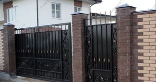 Купить распашные ворота кованные Волхов, цена от 4905 руб.